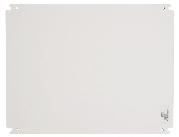 Cooper B-Line - 22" OAW x 22" OAH Powder Coat Finish Electrical Enclosure Nonperforated Panel - Exact Tool & Supply
