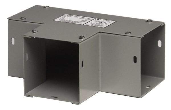 Cooper B-Line - Raceway Hanger - Gray, For Use with Lay In Wireways, Type 1 Screw Cover Wireway - Exact Tool & Supply