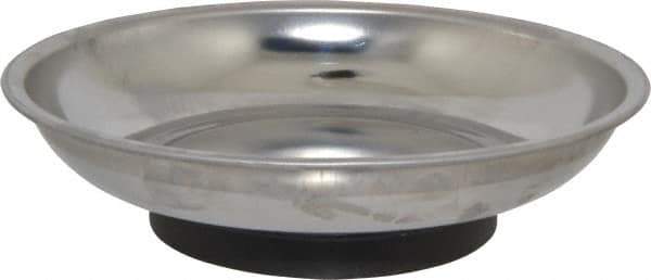 Eclipse - 5-7/8" Wide Magnetic Tray - Stainless Steel with Rubber-Coated Ferrite - Exact Tool & Supply