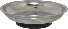 Eclipse - 5-7/8" Wide Magnetic Tray - Stainless Steel with Rubber-Coated Ferrite - Exact Tool & Supply