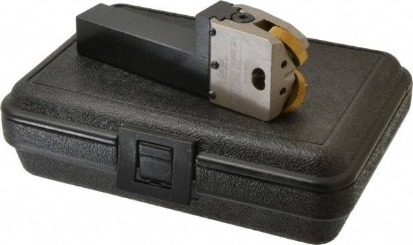 Dorian Tool - 1 Inch Wide x 6-7/8 Inch Long Shank, Cut Knurler - 2 Knurls Required, Includes Knurl Wheels, Straight Knurl Pattern, Series M - Exact Tool & Supply