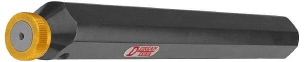 Dorian Tool - 1-3/8 Inch Inside Diameter 1-1/4 Inch Shank Diameter, Internal Machine Knurler - 10 Inch Long, 1 Inch Knurl Diameter, 3/8 Inch Face Width, 1/2 Inch Hole Diameter, 1 Knurl Required - Exact Tool & Supply