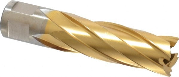 Hougen - 3/4" Diam x 2" Deep High Speed Steel Annular Cutter - Exact Tool & Supply