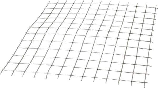 Value Collection - 14 Gage, 0.08 Inch Wire Diameter, 1 x 1 Mesh per Linear Inch, Stainless Steel, Welded Fabric Wire Cloth - 0.92 Inch Opening Width, 12 Inch Wide x 12 Inch Stock Length - Exact Tool & Supply