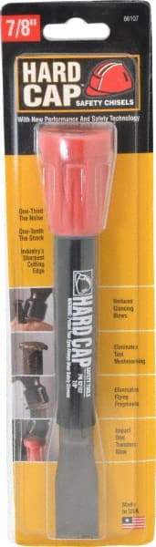 Mayhew - 8-1/2" OAL x 7/8" Blade Width Cold Chisel - Polymer Handle - Exact Tool & Supply