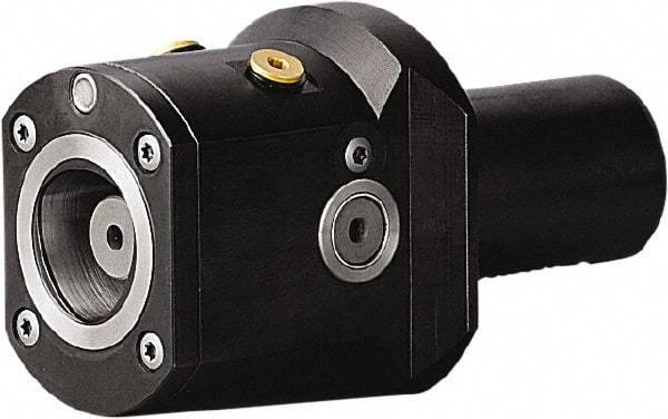 Seco - Right Hand Cut, C4 Modular Connection, Round Shank Lathe Modular Clamping Unit - 40mm Square Shank Diam, Series Seco-Capto VDI Straight DIN69880 Clamping Unit - Exact Tool & Supply