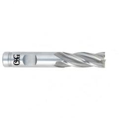 1 x 1 x 2 x 4-1/2 4Fl  Square VC10 End Mill - Bright - Exact Tool & Supply