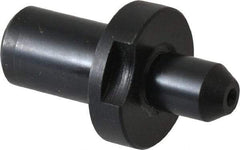 Gibraltar - 0.3584" Nose Diam, 1/2" Nose Length, 7/8" Collar Diam, Slip Fit Round Straight Locating Pin - Low Carbon Steel, 1/2" Tail Diam, 1-1/2" OAL, +0.0000" Tolerance - Exact Tool & Supply