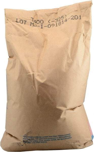 Econoline - Smooth Crushed Glass - 270 to 1,000 Grit, 50 Lb - Exact Tool & Supply
