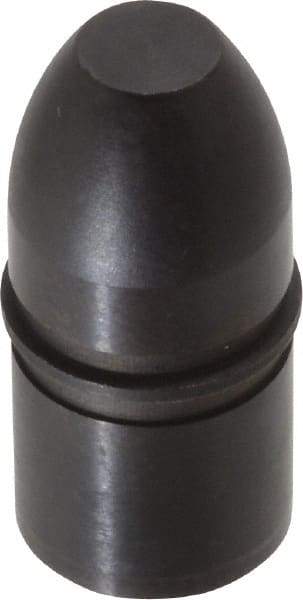 Gibraltar - 0.4999" Nose Diam, 0.187" Nose Length, 0.532" Collar Diam, Bullet Straight Locating Pin - Steel, 0.5017" Tail Diam, 1/2" Tail Length, 1.094" OAL, +0.0000" Tolerance - Exact Tool & Supply