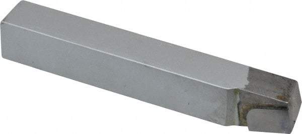 Accupro - 7/16 x 7/16" Shank, Lead Angle Turning Single Point Tool Bit - BL-7, Grade Micrograin - Exact Tool & Supply