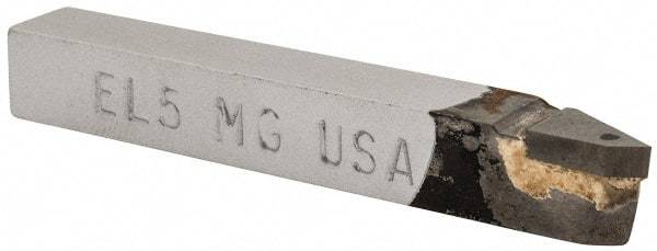 Accupro - 5/16 x 5/16" Shank, Offset Threading Single Point Tool Bit - EL-5, Grade Micrograin - Exact Tool & Supply