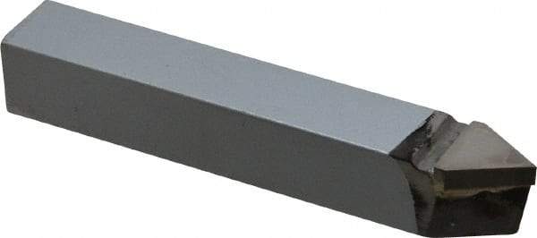 Accupro - 5/8 x 5/8" Shank, Threading Single Point Tool Bit - E-10, Grade Micrograin - Exact Tool & Supply