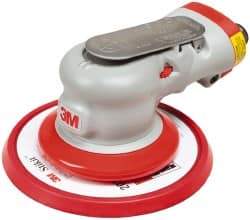 3M - 12,000 OPM, 17 CFM Air Consumption, 90 psi Air Pressure, Palm Air Orbital Sander - Round Pad, - Exact Tool & Supply