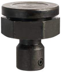 Bessey - Pivoting Smooth Clamp Pad - 35° Pivot Angle, For Use with Bessey 1200, 1800, 2400 & 4800 Series Clamps - Exact Tool & Supply