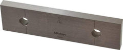 Mitutoyo - 5" Rectangular Steel Gage Block - Accuracy Grade 0, Includes Certificate of Inspection - Exact Tool & Supply