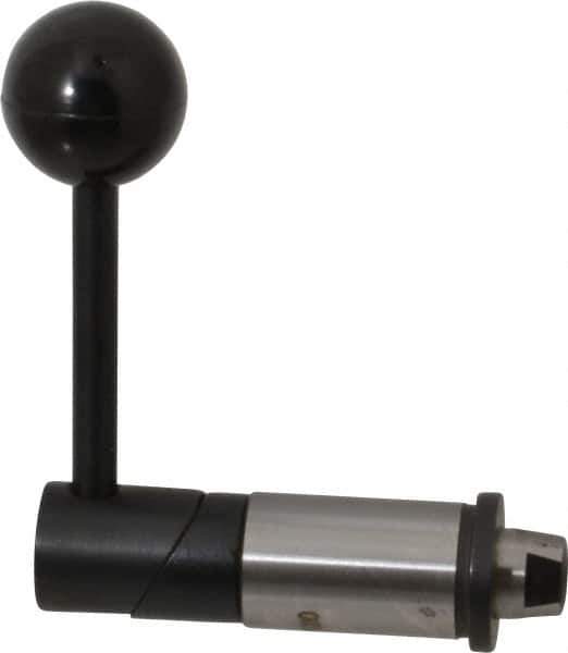 TE-CO - Tapered Cam Action Indexing Plunger - 0.7515" Body Diam, 1-1/8" Body Length, 3" Handle Length, 5/16" Plunger Projection - Exact Tool & Supply