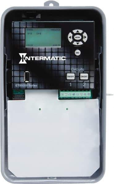 Intermatic - 365 Day Astronomical Outdoor Analog Electronic Timer Switch - 4,000 On/Off, 120 to 277 VAC, 50/60 Hz, - Exact Tool & Supply