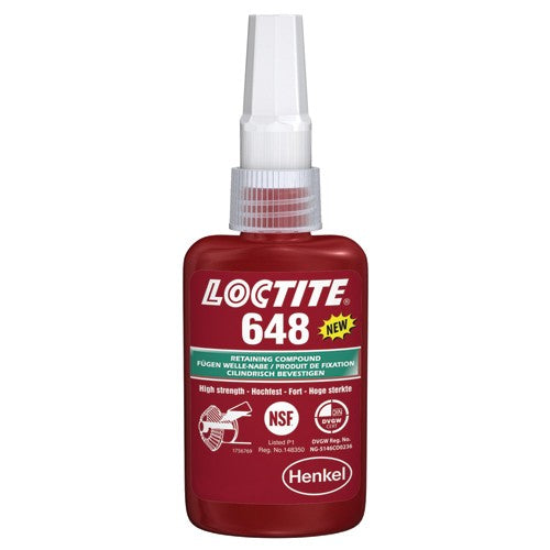 10ML RETAINING COMPOUND 648 - Exact Tool & Supply