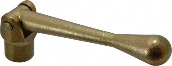 Kurt - 1 Piece Vise Handle - Cast Iron, 9/16" Hex, 6" Long - Exact Tool & Supply