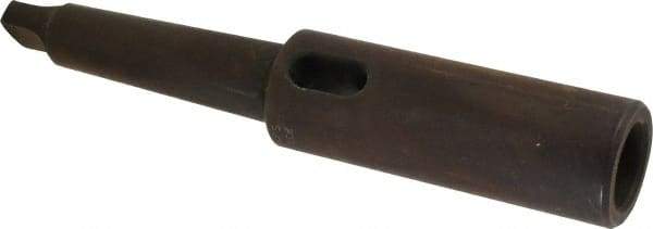 Scully Jones - MT4 Inside Morse Taper, MT4 Outside Morse Taper, Extension Sleeve - Hardened & Ground Throughout, 5.81" Projection, 1.88" Body Diam - Exact Tool & Supply