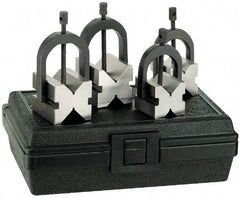 SPI - 90° Angle, V-Block - 1-1/2 and 2" Long x 1-1/4 and 1-1/2" High - Exact Tool & Supply