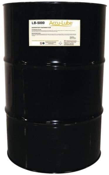 Accu-Lube - Accu-Lube LB-5000, 55 Gal Drum Cutting & Sawing Fluid - Natural Ingredients, For Machining - Exact Tool & Supply