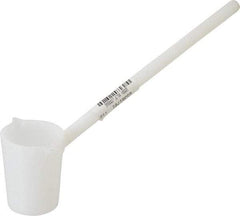 Dynalon Labware - 100 ml Polyethylene Short Dipper - 9" Long Handle - Exact Tool & Supply