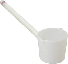 Dynalon Labware - 1,000 ml Polyethylene Short Dipper - 12" Long Handle - Exact Tool & Supply