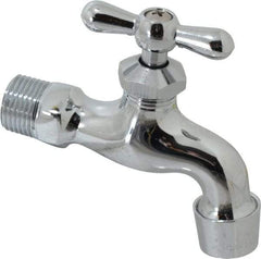 B&K Mueller - Tee Handle, Side Mount Bathroom Faucet - One Handle, No Drain, Standard Spout - Exact Tool & Supply