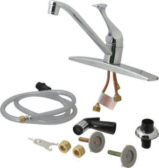 B&K Mueller - Deck Plate Mount, Kitchen Faucet without Spray - One Handle, Lever Handle, Standard Spout - Exact Tool & Supply