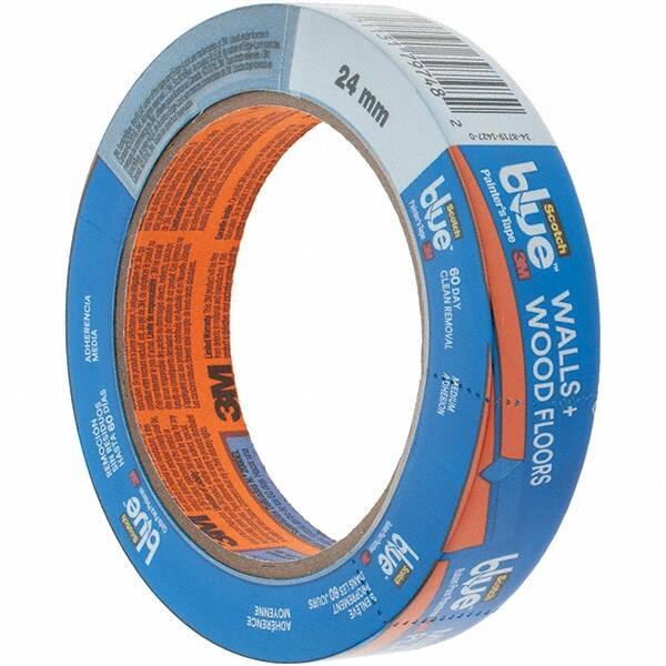 3M - 0.94" Wide x 60 Yd Long Purple Painters Tape - 3.8 mil Thick - Exact Tool & Supply