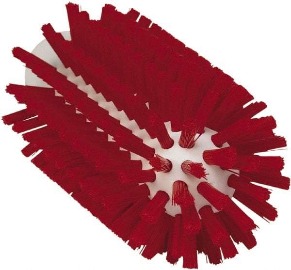Vikan - 2-1/2" Diam Polyester Tube Brush - 6" OAL, 5-1/4" Head Length, Polypropylene Handle - Exact Tool & Supply