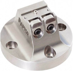 Raptor Workholding - 3/4" Jaw Width, 3" High x 4.97" Wide Dovetail Vise - For Use with 4 & 5 Axis Workholding Systems - Exact Tool & Supply