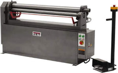 Jet - Electric Slip Roll - 5/16, 3/8, 1/2 Inch Wire Groove Width - Exact Tool & Supply