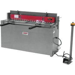 Jet - Floor Shears Power Type: Pneumatic Blade Length (Inch): 52 - Exact Tool & Supply