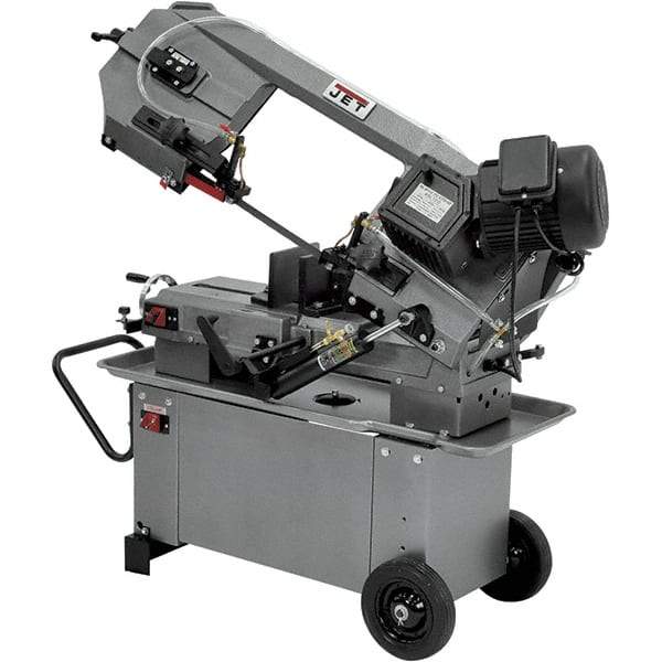 Jet - Combo Horizontal & Vertical Bandsaw - 1 hp, 115/230 Volts - Exact Tool & Supply