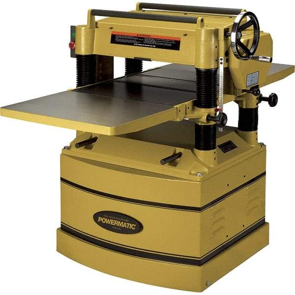 Powermatic - Planer Machines Cutting Width (Inch): 20 Depth of Cut (Inch): 3/32 - Exact Tool & Supply