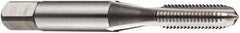 DORMER - M1.6x0.35 Metric Coarse, 3 Flute, Bottoming, Plug & Taper, Bright Finish, High Speed Steel Tap Set - Right Hand Cut, 32mm OAL, 6H Class of Fit, Series E100 - Exact Tool & Supply