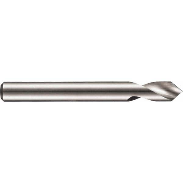 DORMER - 10mm Body Diam, 90°, 89mm OAL, Solid Carbide Spotting Drill - Exact Tool & Supply