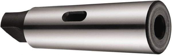 DORMER - MT1 Inside Morse Taper, MT2 Outside Morse Taper, Standard Reducing Sleeve - Oil Toughened, 92mm OAL - Exact Tool & Supply