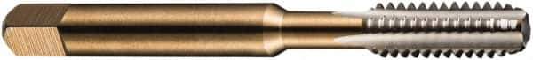 DORMER - BA0x1.00 BA, 3 Flute, Bottoming, Plug & Taper, Bright Finish, High Speed Steel Tap Set - Right Hand Cut, 66mm OAL, 6H Class of Fit, Series E542 - Exact Tool & Supply