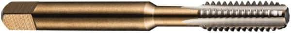 DORMER - 1-8 BSW, 4 Flute, Bottoming, Plug & Taper, Bright Finish, High Speed Steel Tap Set - Right Hand Cut, 130mm OAL, Medium Class of Fit, Series E531 - Exact Tool & Supply