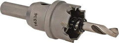 Hougen - 1-1/16" Diam, 1/8" Cutting Depth, Hole Saw - Carbide-Tipped Saw, Toothed Edge - Exact Tool & Supply