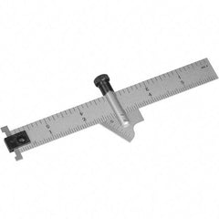Mitutoyo - Drill Point Gages Bevel Angle: 59.00 Includes Ruler: Yes - Exact Tool & Supply