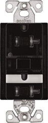 Cooper Wiring Devices - 1 Phase, 5-20R NEMA, 125 VAC, 20 Amp, Self Grounding, GFCI Receptacle - 2 Pole, Back and Side Wiring, Tamper Resistant, Thermoplastic Commercial, Specification Grade - Exact Tool & Supply
