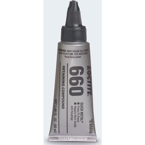 660 Quick Metal Retaining Compound Press Fit Repair–6 ml - Exact Tool & Supply