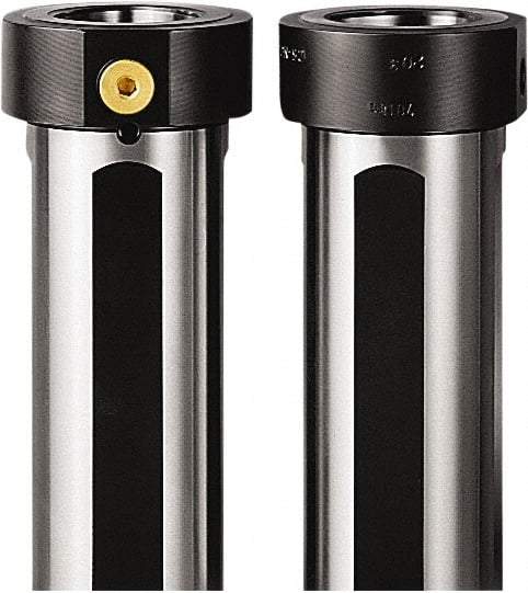 Seco - Neutral Cut, C5 Modular Connection, Round Shank Lathe Modular Clamping Unit - 47mm Square Shank Diam, 144mm OAL, Series Seco-Capto 2000 Cylindrical Clamping Unit - Exact Tool & Supply