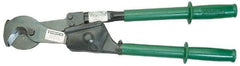 Greenlee - 27-1/2" OAL, 1,500 MCM Capacity, Cable Cutter - Rubber Handle - Exact Tool & Supply