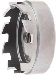 Hougen - 1-1/2" Diam, 1/8" Cutting Depth, Hole Saw - High Speed Steel Saw, Toothed Edge - Exact Tool & Supply